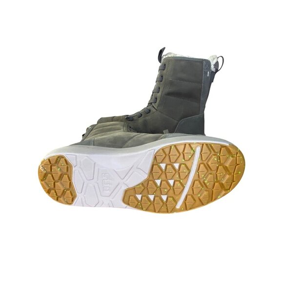 Stio Colter Waterproof Tall Insulated Boots Mens Size 8 Castle Rock Grey suede - Picture 11 of 11